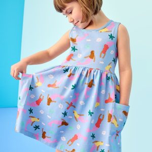 Sleeveless Playground Dress with Pockets