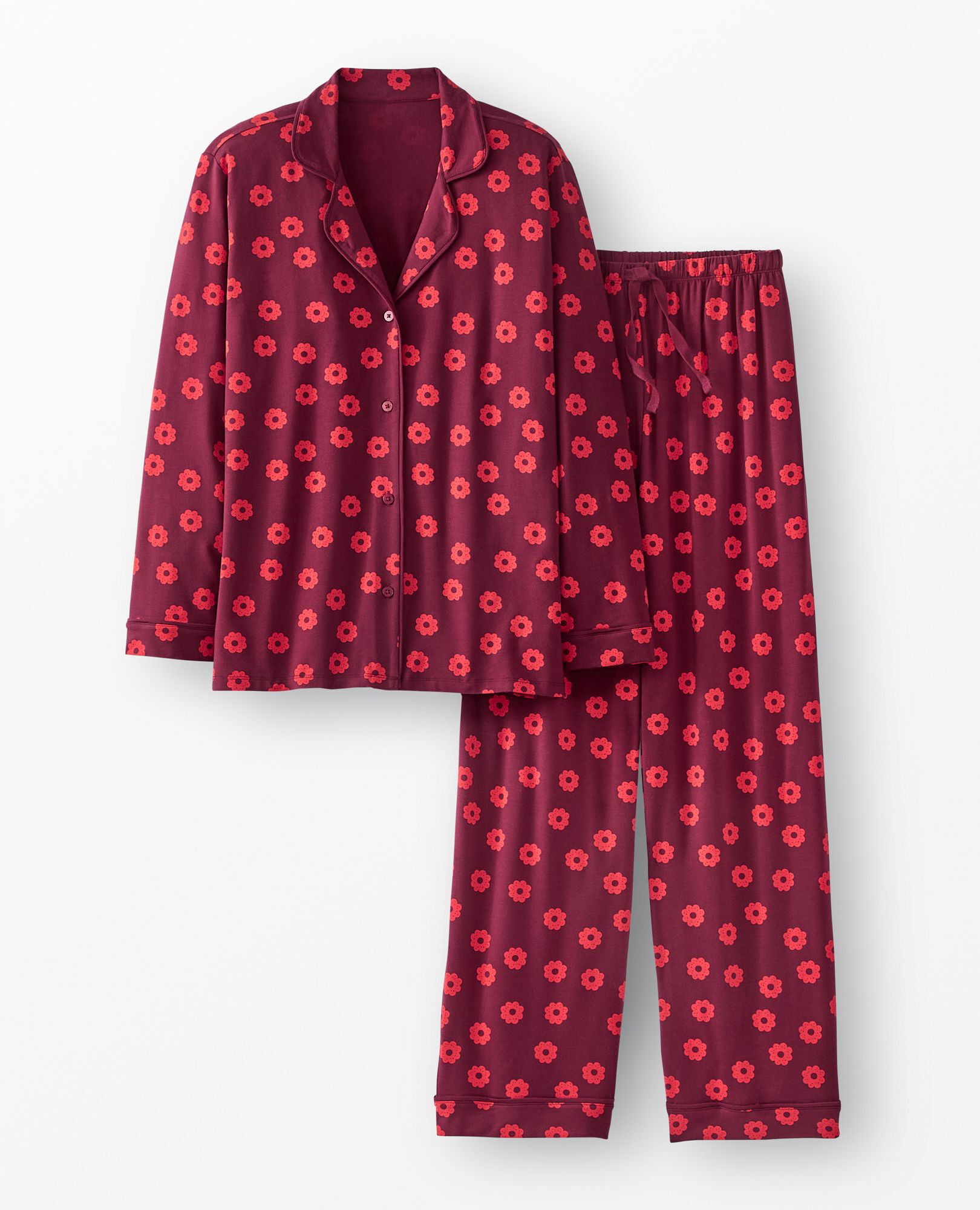 Women's Holiday Long Sleeve HannaSoft? Pajama Set