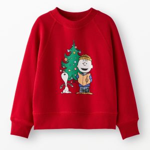 Peanuts Holiday French Terry Sweatshirt