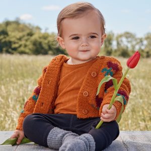 Baby Marshmallow Hoodie Cardigan