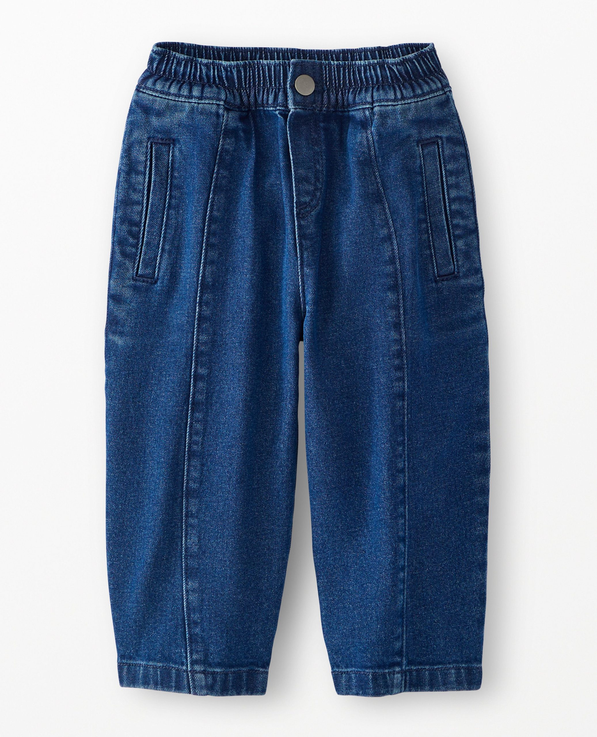 Denim Barrel Pants