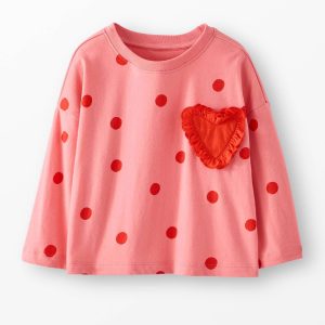 Relaxed Fit Dot Graphic T-Shirt