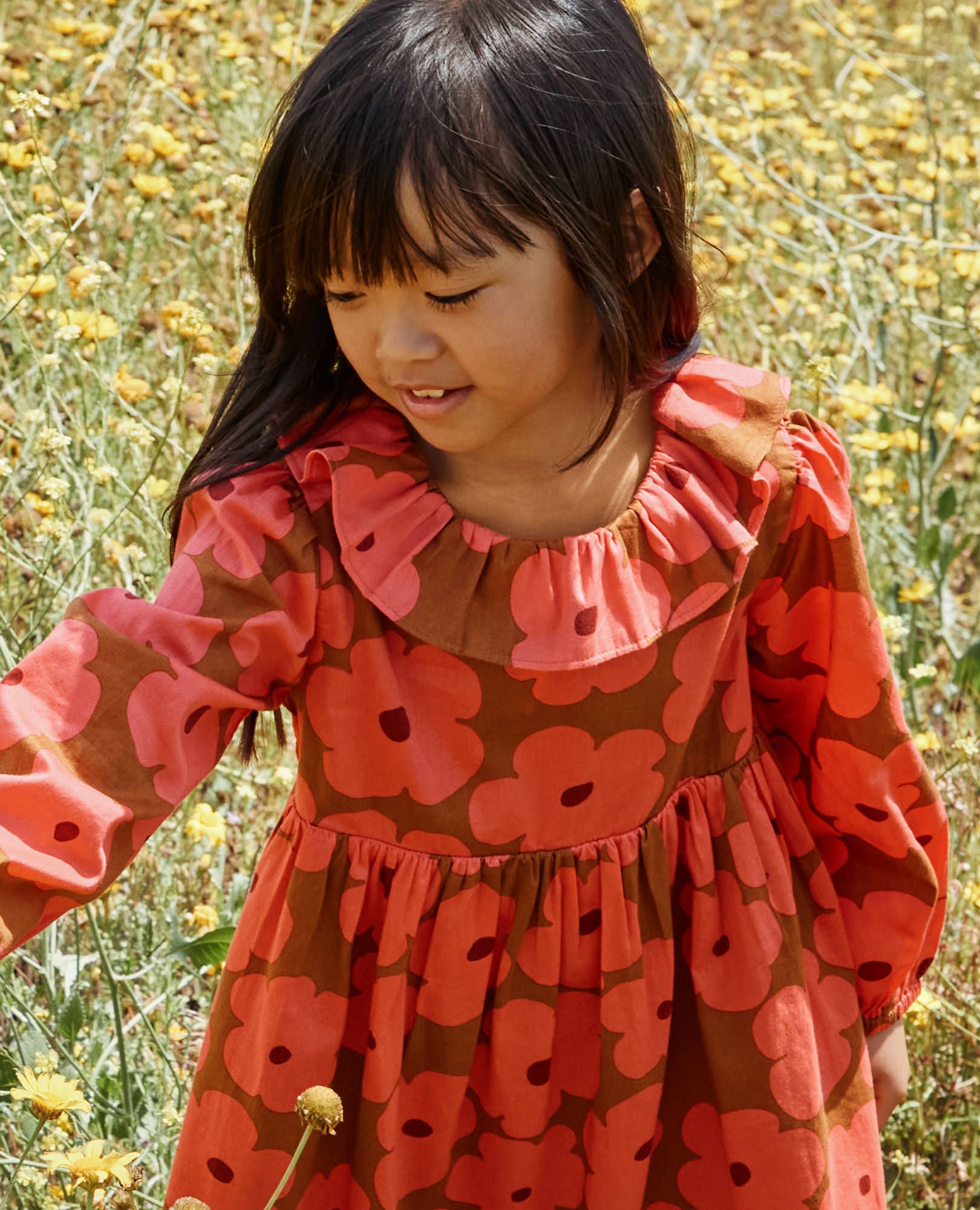 Long Sleeve Twill Collared Dress with Pockets - Image 18