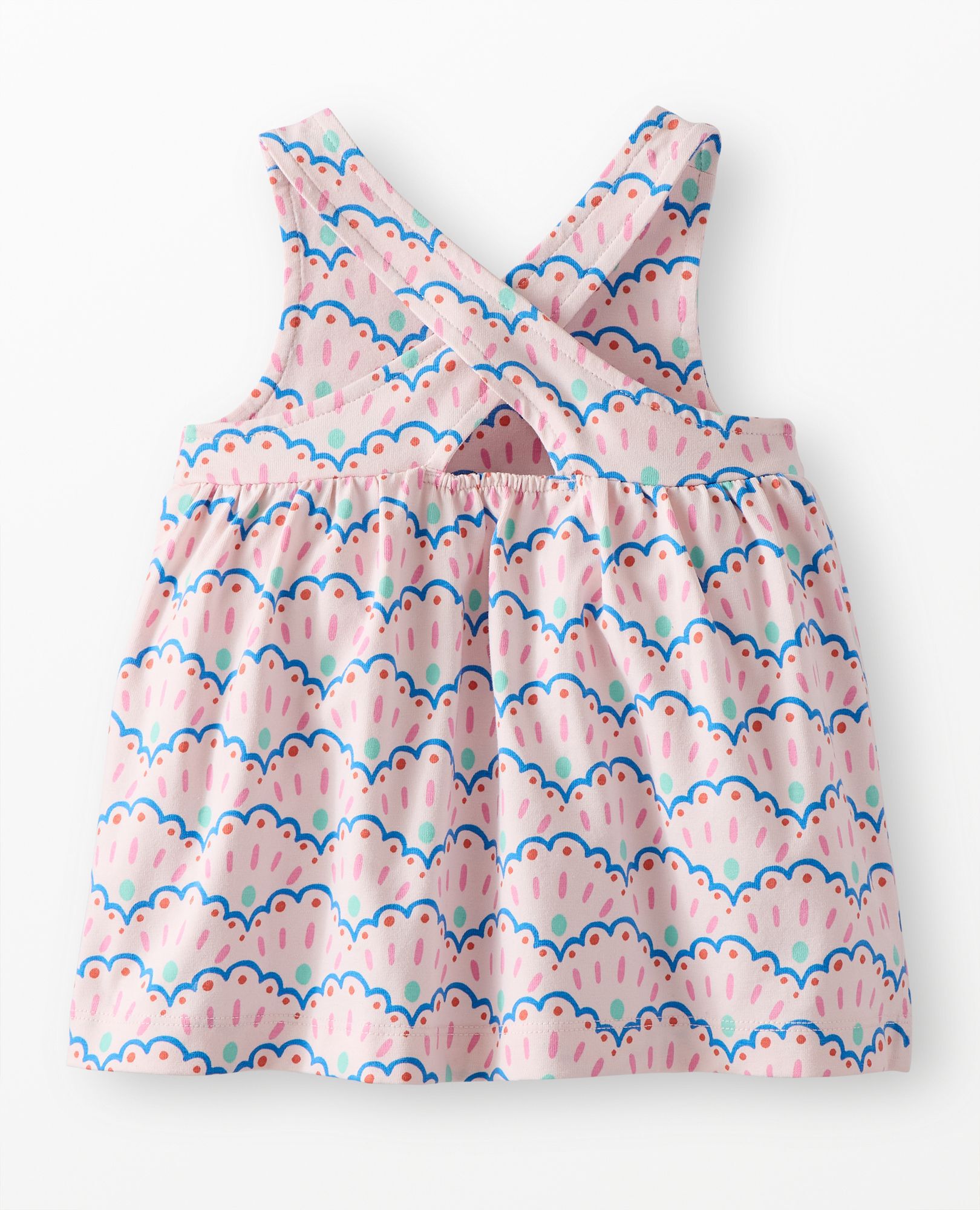 Baby Crossback Dress & Bloomers Set - Image 3