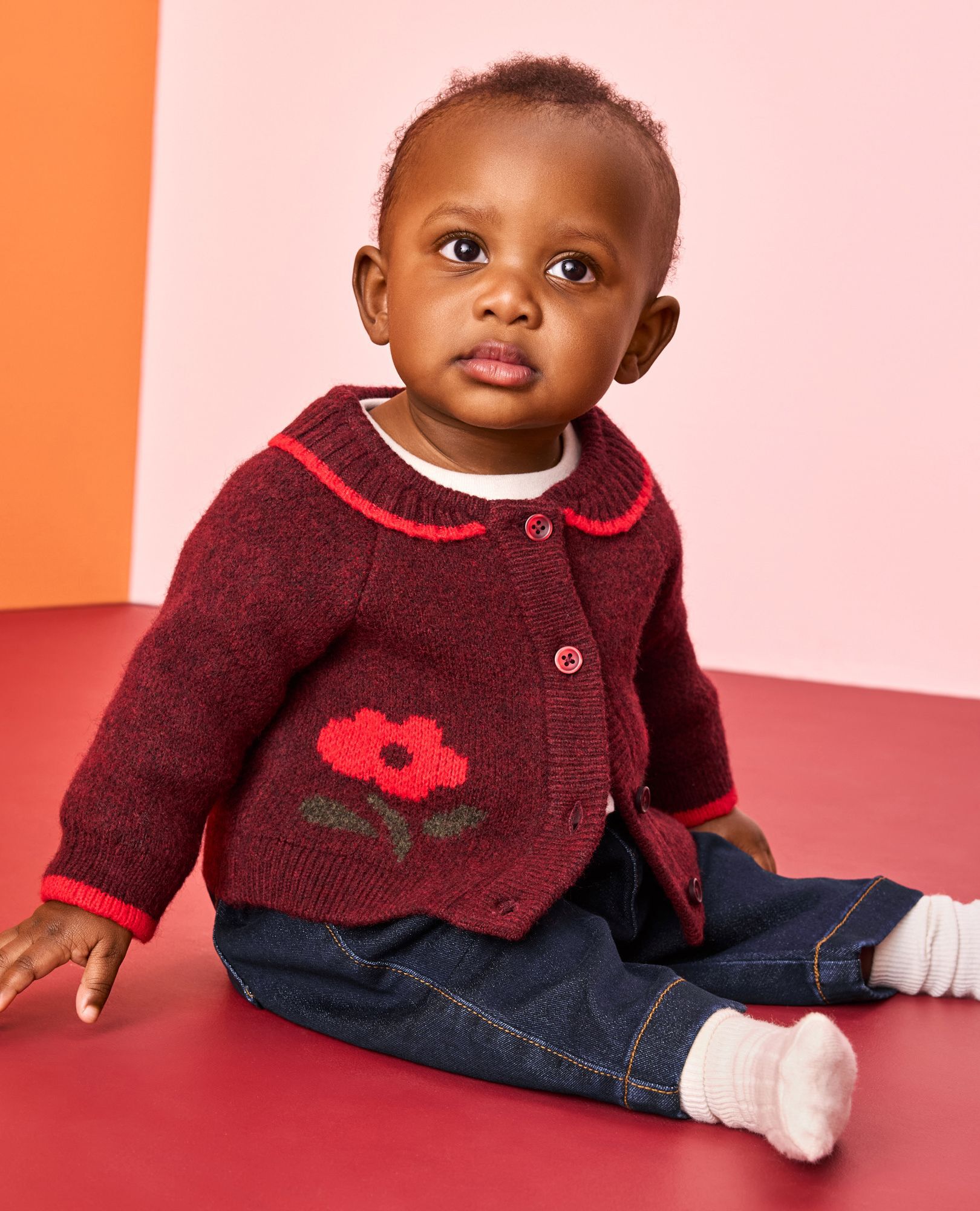 Baby Floral Cardigan