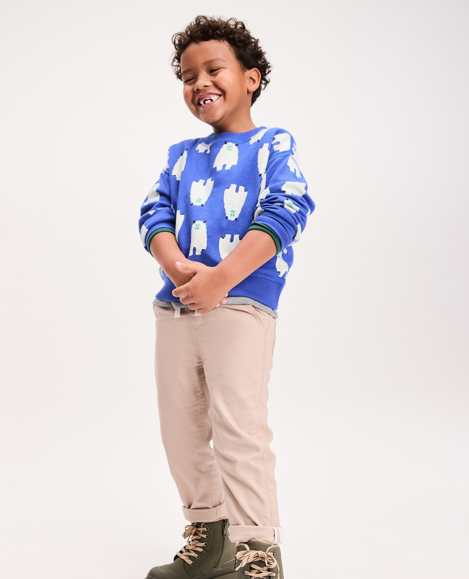Canvas Pull-On Pants - Image 3