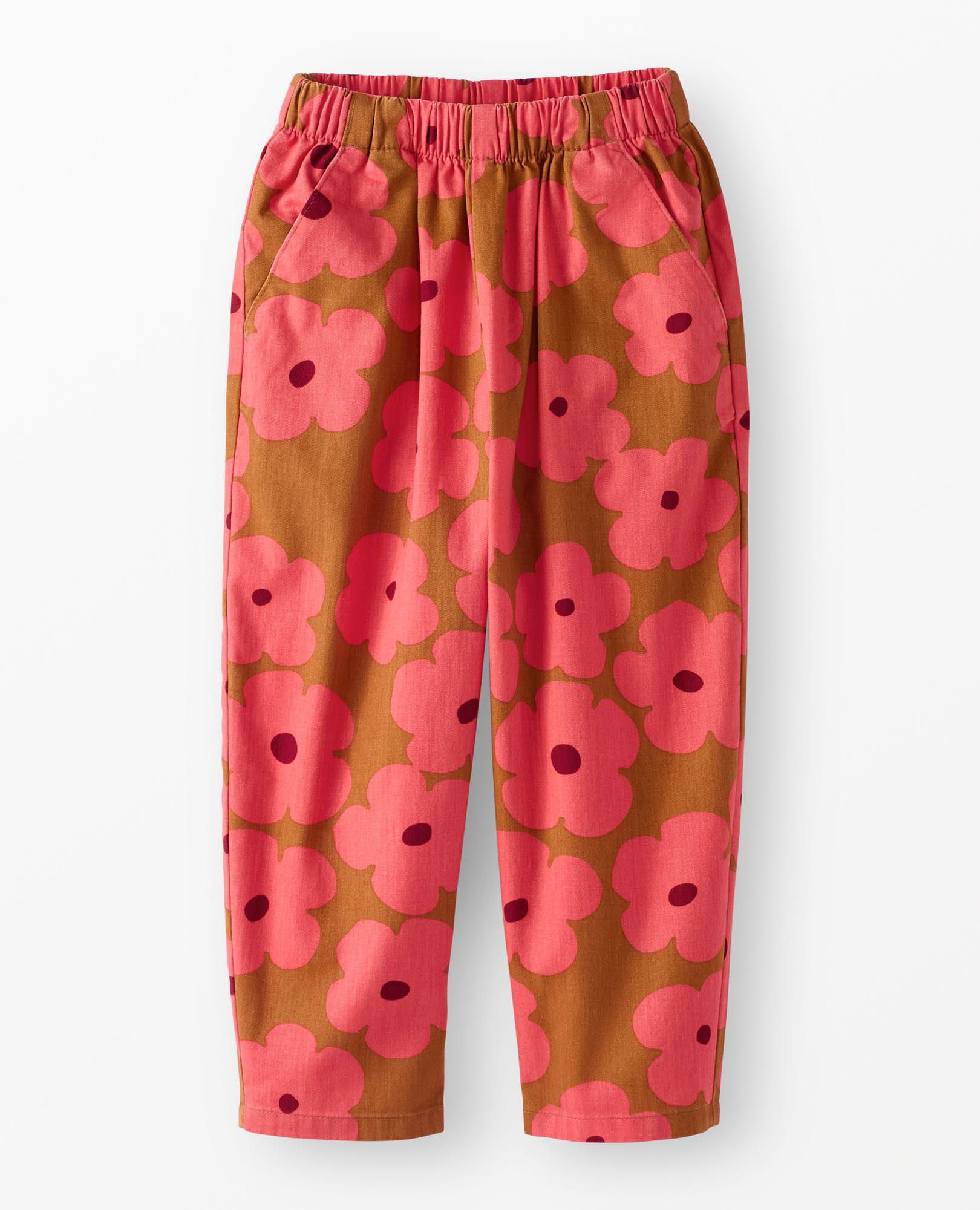 Twill Pull-On Barrel Pants - Image 2