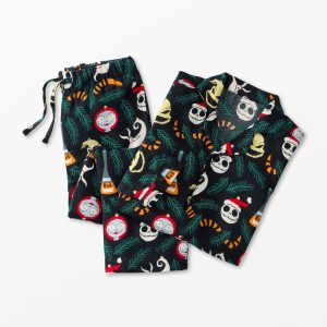 Disney Tim Burton's The Nightmare Before Christmas Flannel Pajama Set
