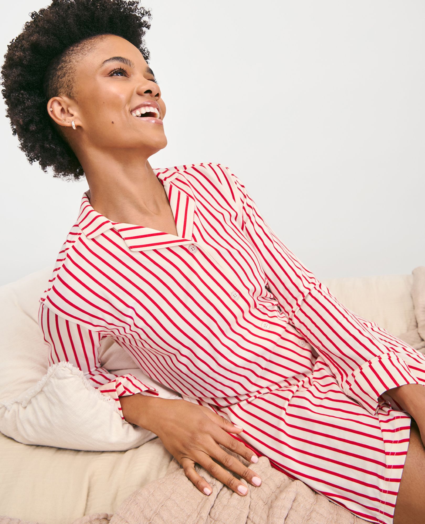 Women's Long Sleeve HannaSoft? Nightshirt