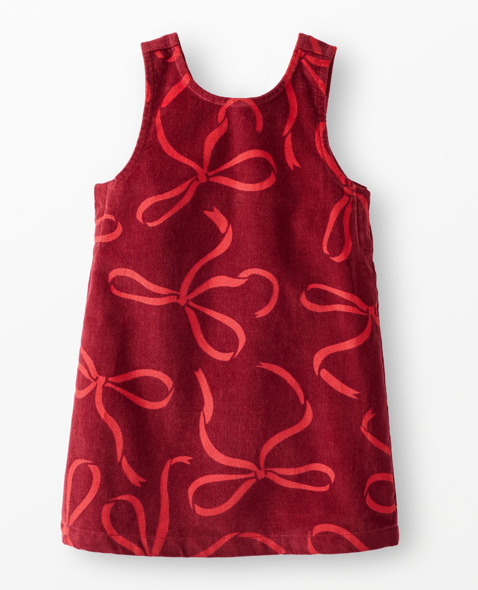 Sleeveless Velvet Bow Back Jumper - Image 2