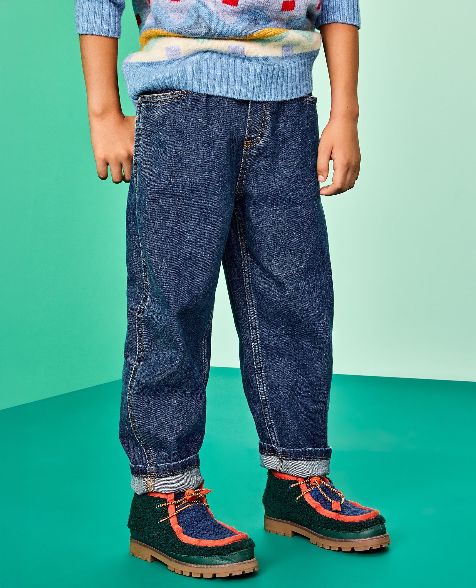 Denim Barrel Pants - Image 5
