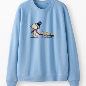 Adult Peanuts Holiday French Terry Sweatshirt