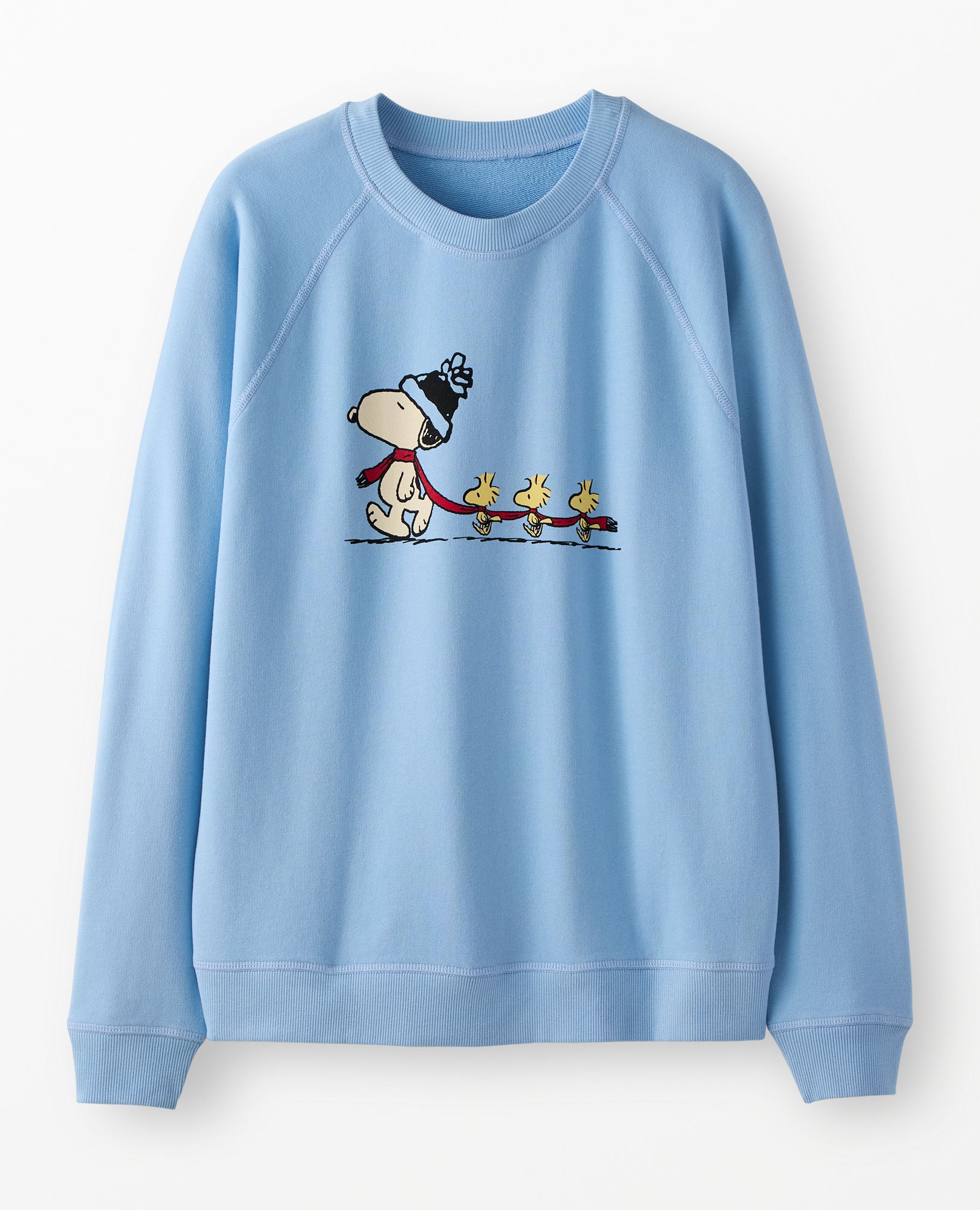 Adult Peanuts Holiday French Terry Sweatshirt