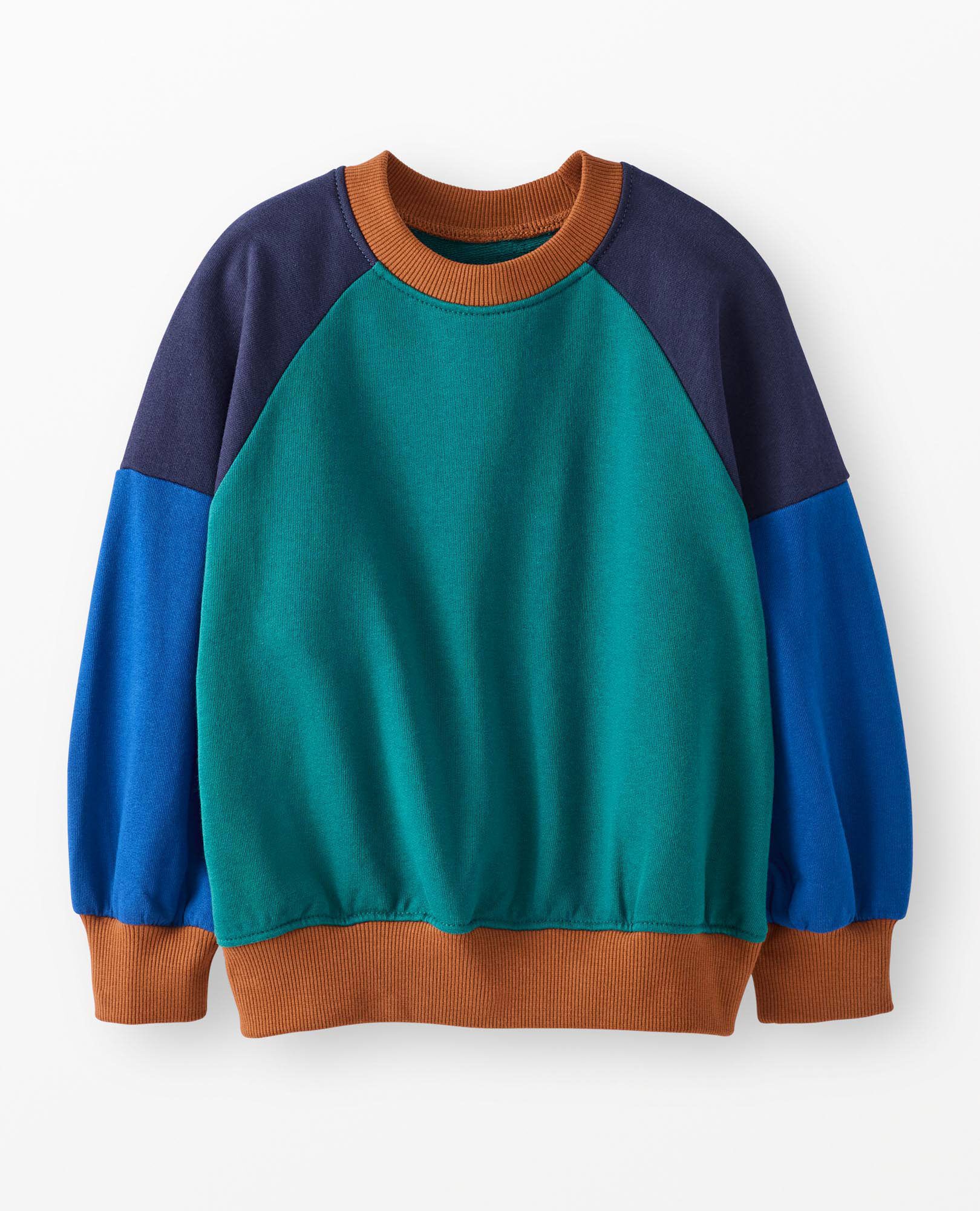 French Terry Colorblock Bubble Sweatshirt - Image 4