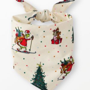 Dr. Seuss Grinch Flannel Dog Bandana