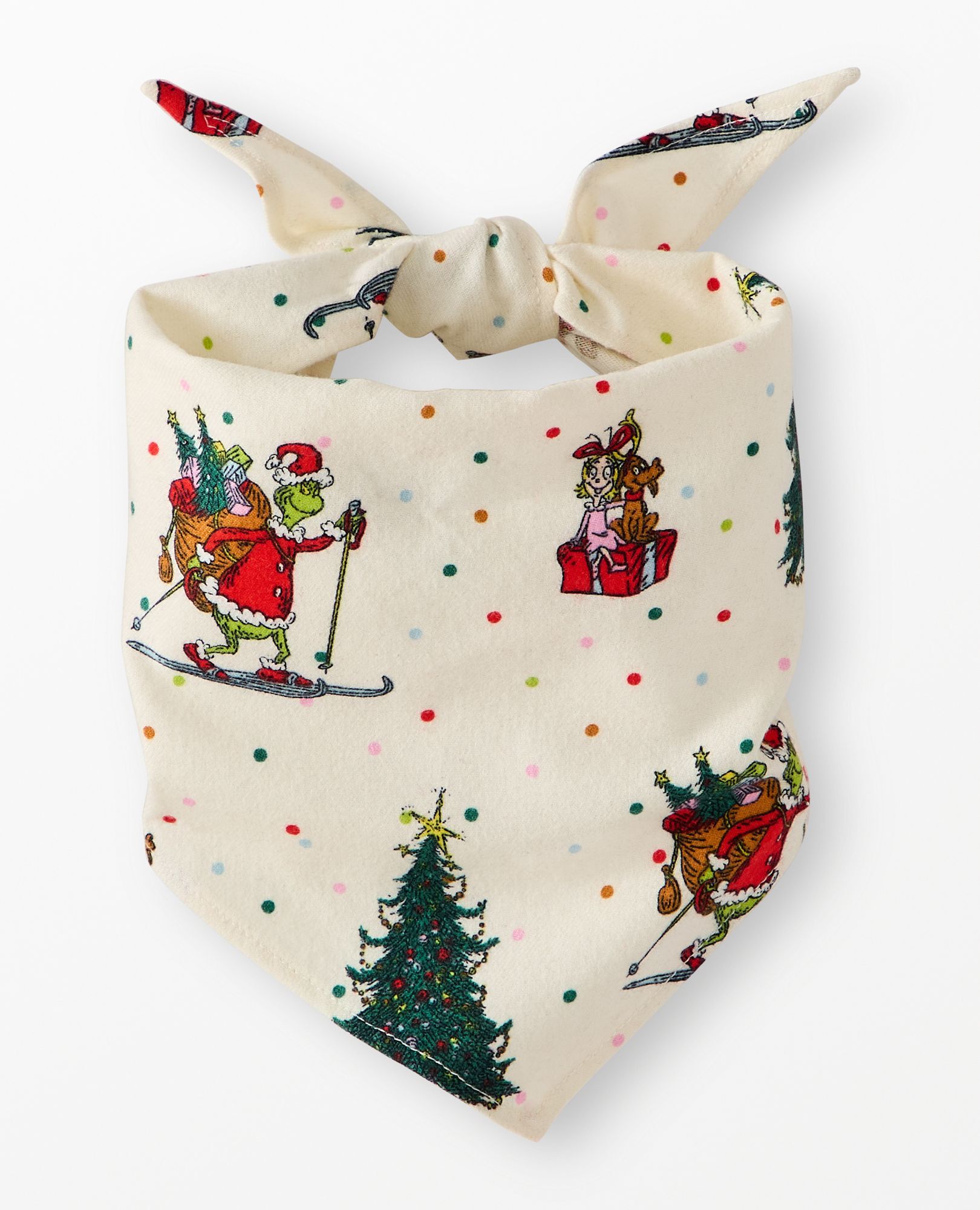 Dr. Seuss Grinch Flannel Dog Bandana