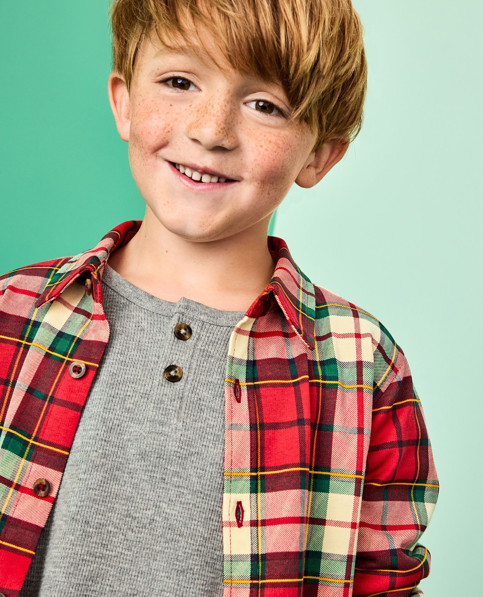 French Terry Button Up Shirt - Image 4