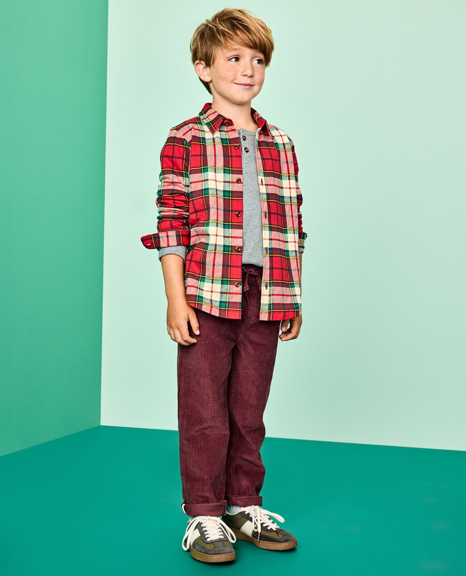 French Terry Button Up Shirt - Image 3