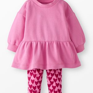 Baby French Terry Dress & Leggings Set
