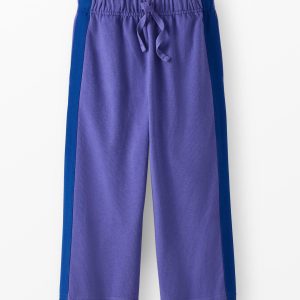 Wide Leg Side Stripe Pants