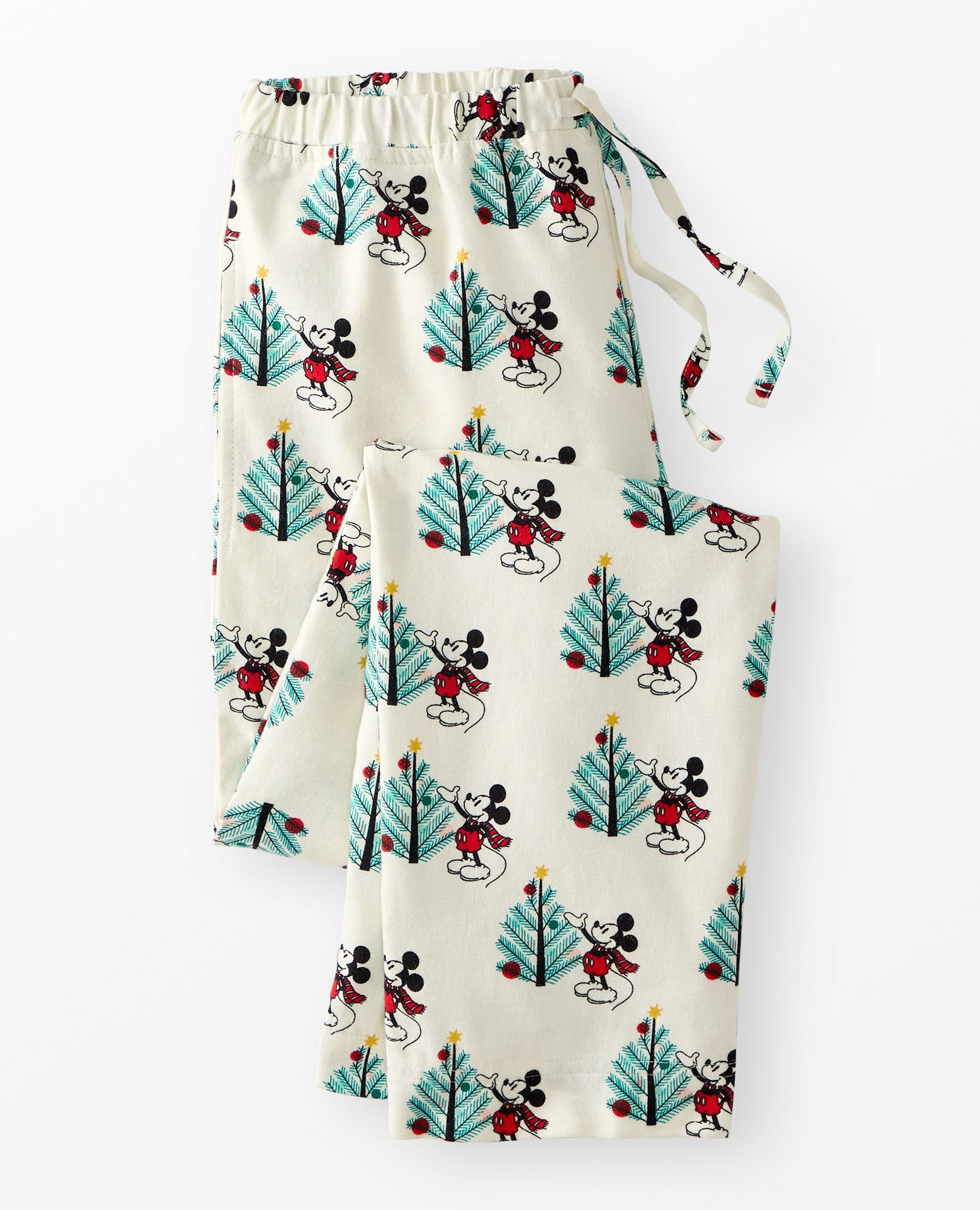 Adult Disney Mickey Mouse Holiday Flannel Pajama Pants