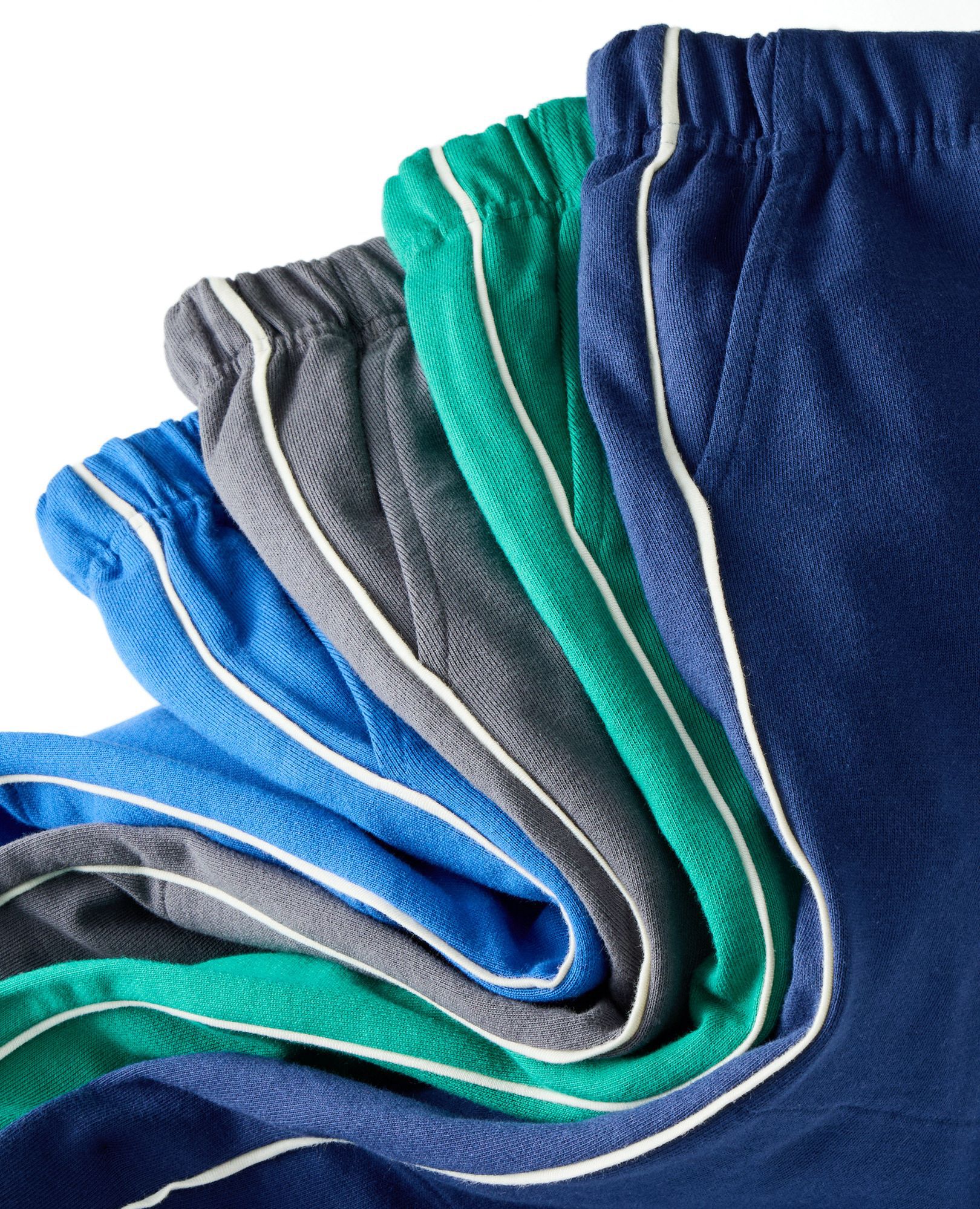 Slim Fit French Terry Double Knee Sweatpants - Image 17