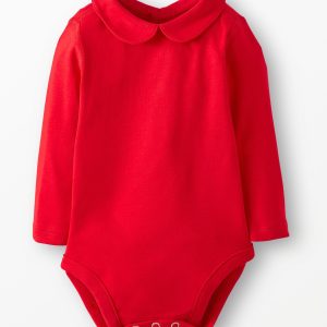 Baby Long Sleeve Collared Bodysuit