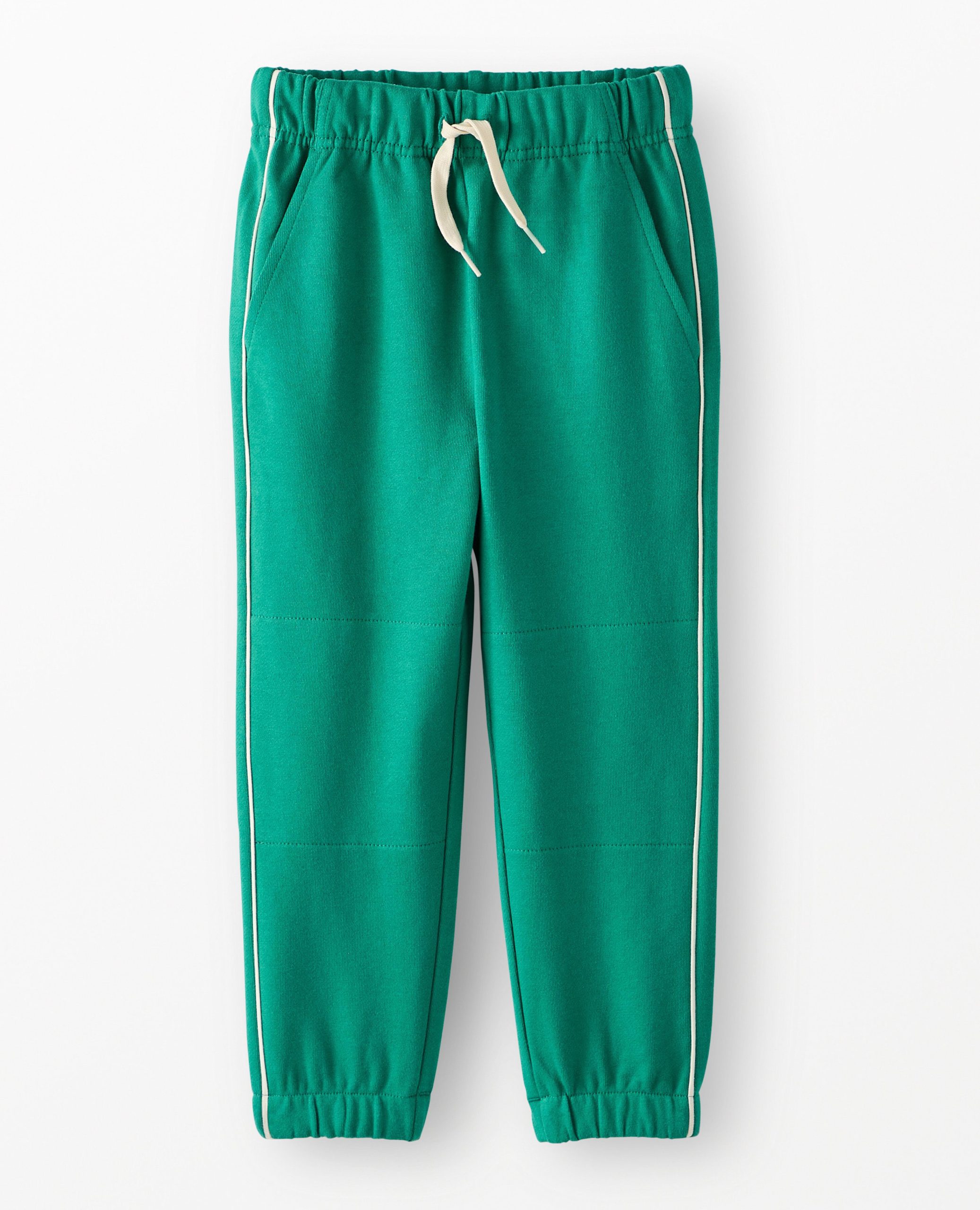 Slim Fit French Terry Double Knee Sweatpants - Image 4