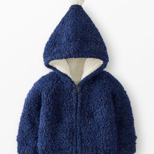 Baby Marshmallow Fleece Sparkle Lined Jacket