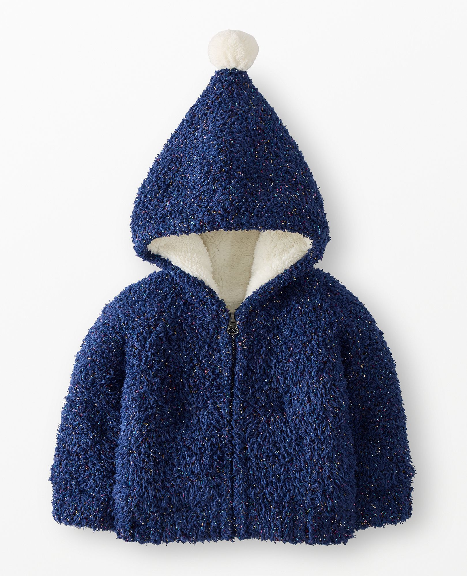 Baby Marshmallow Fleece Sparkle Lined Jacket