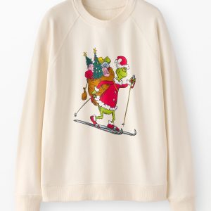 Adult Dr. Seuss Grinch French Terry Sweatshirt