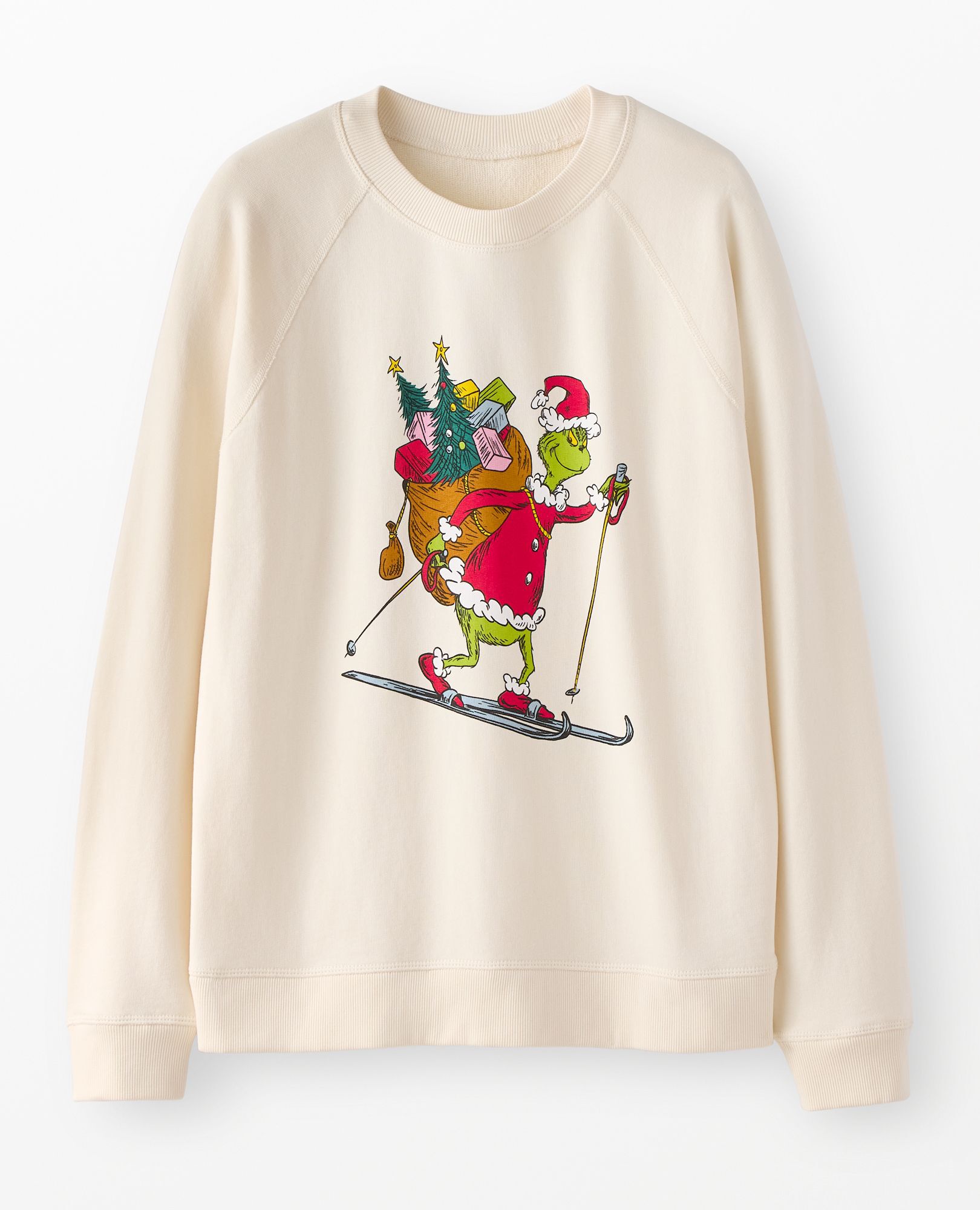 Adult Dr. Seuss Grinch French Terry Sweatshirt