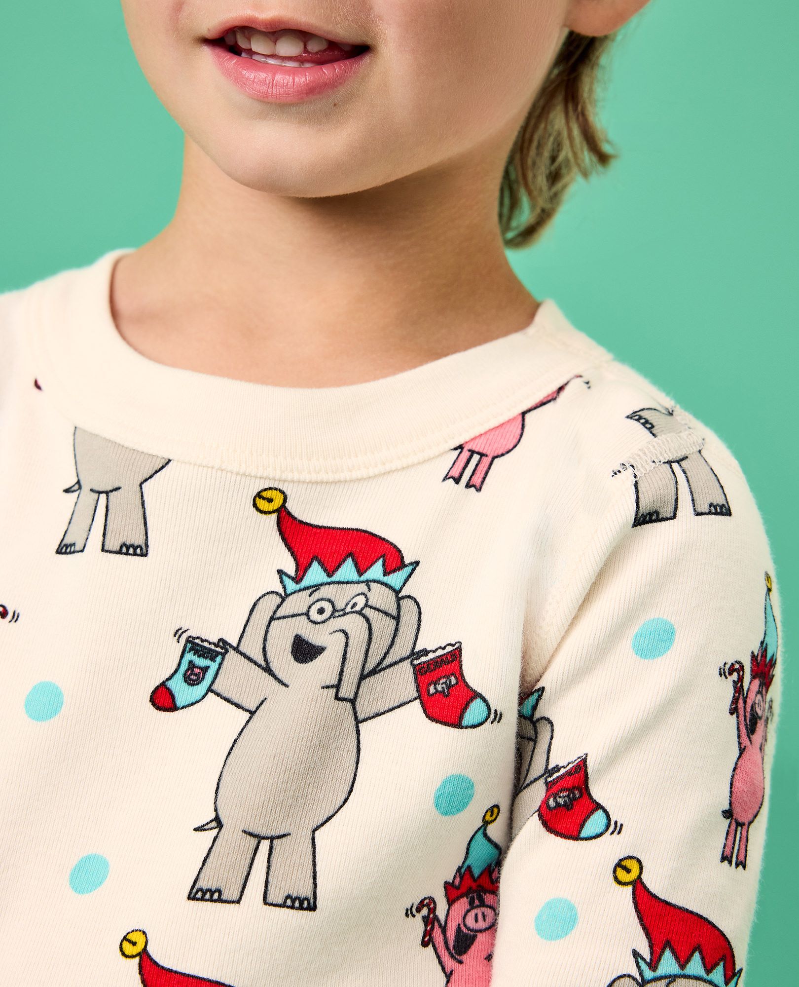 Elephant & Piggie Holiday HannaJams? Pajama Set - Image 5