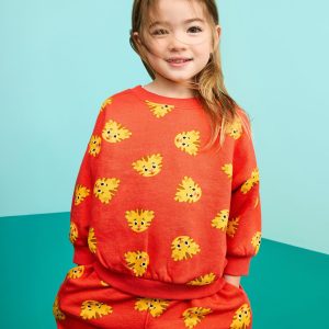 Daniel Tiger Oversized French Terry Sweatshirt & Sweatpants Set