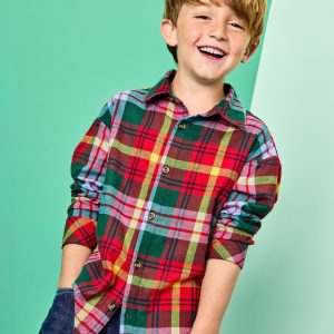 Flannel Button Up Shirt
