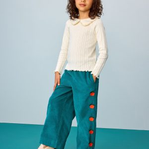 Wide Leg Corduroy Pants