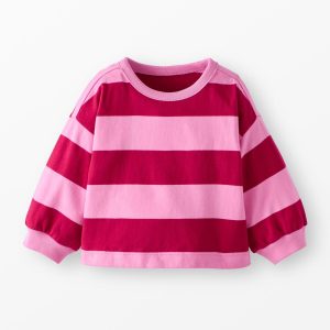 Baby Oversized Long Sleeve Ringer T-Shirt
