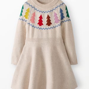Holiday Fair Isle Sweater Dress