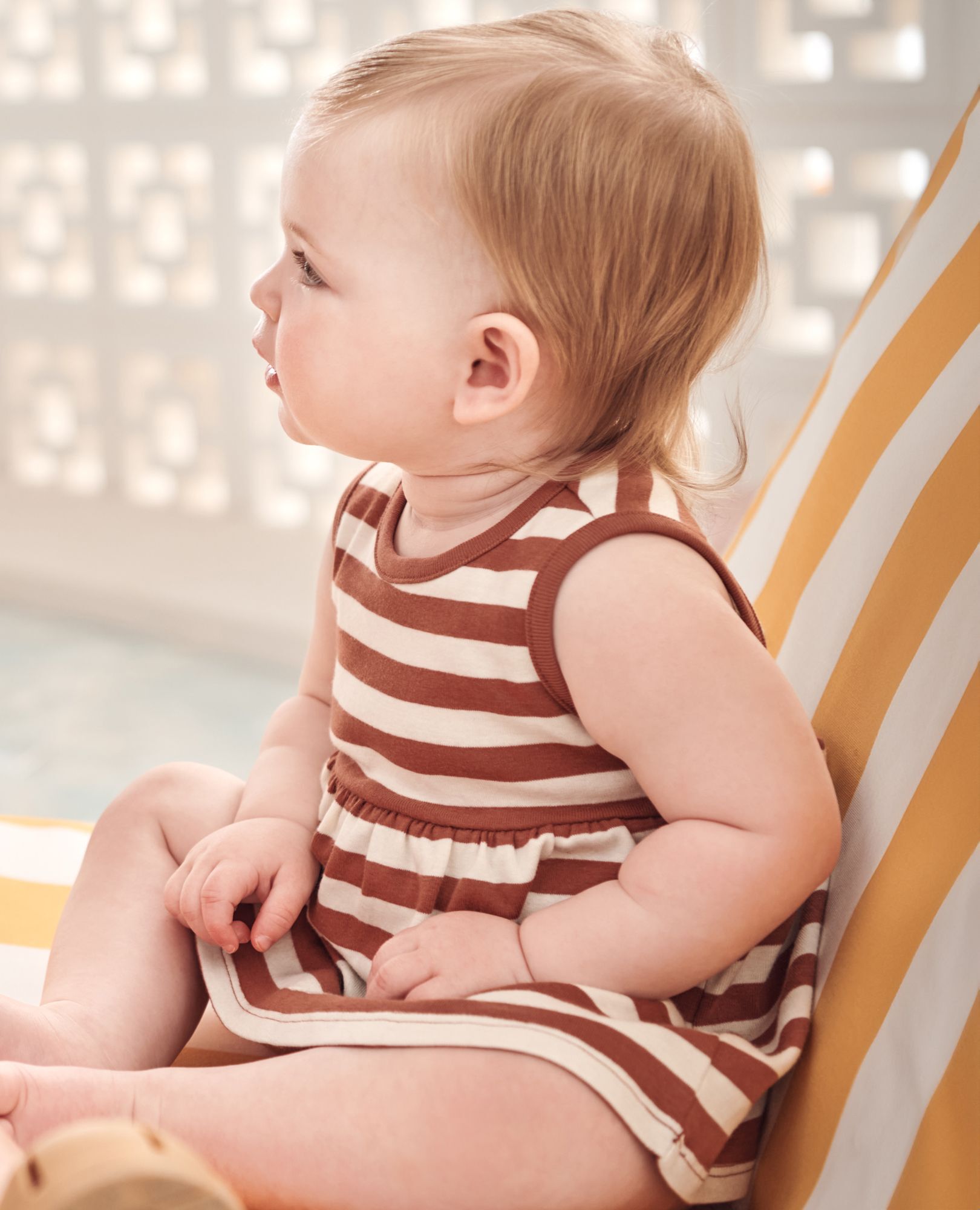 Baby Sleeveless Skirted Bodysuit - Image 4