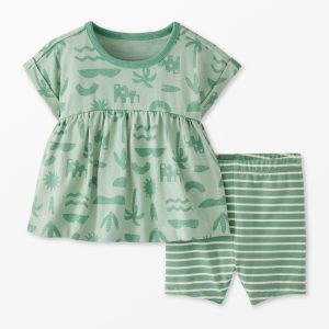 Baby Tunic Top & Shorts Set