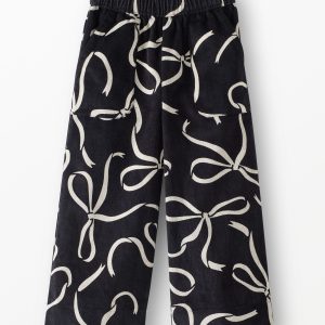 Velvet Wide Leg Pants