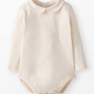 Baby Long Sleeve Collared Bodysuit
