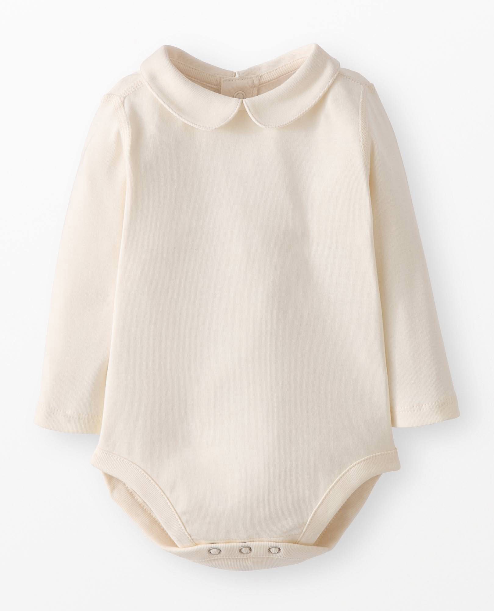 Baby Long Sleeve Collared Bodysuit