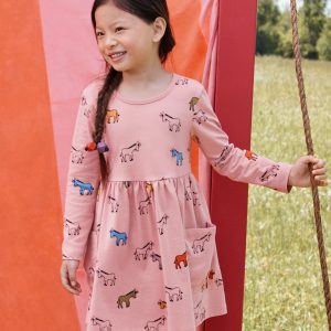 Long Sleeve Playground Dress with Pockets