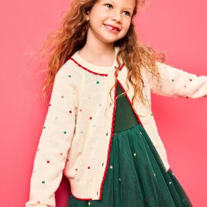 Collared Confetti Cardigan