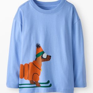 Holiday Long Sleeve Relaxed Fit Graphic T-Shirt
