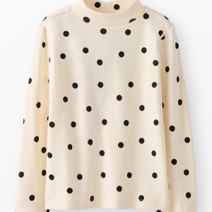 Long Sleeve Mock Neck Top