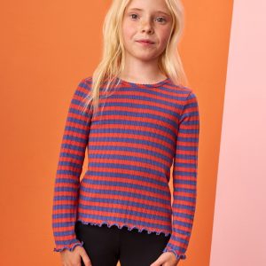 Long Sleeve Pointelle Top