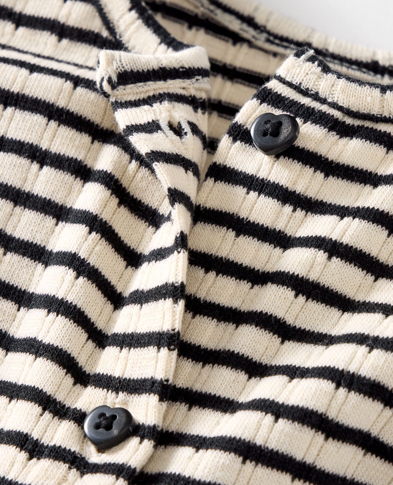 Long Sleeve Pointelle Henley Dress - Image 4