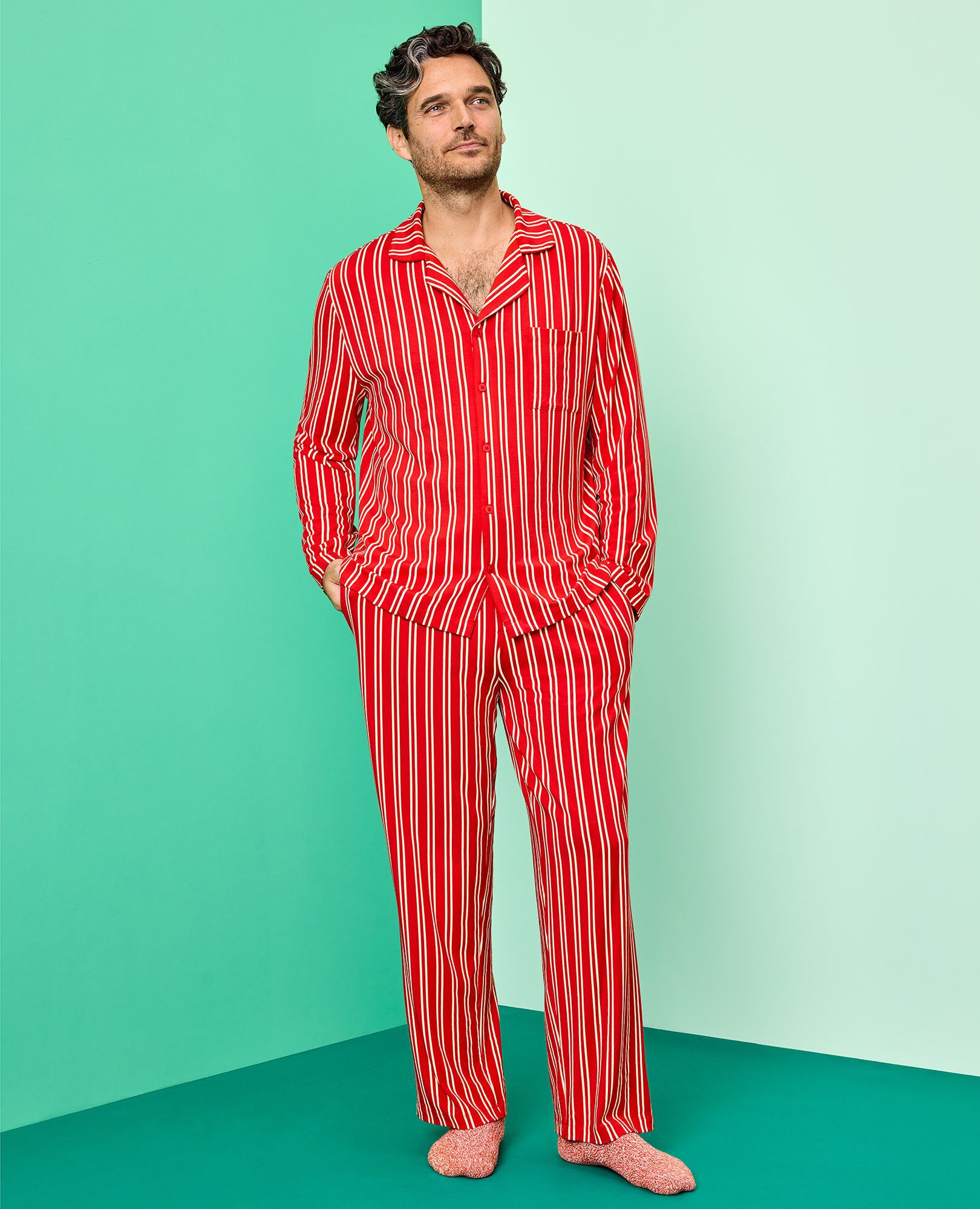 Adult Long Sleeve HannaSoft? Pajama Set - Image 8